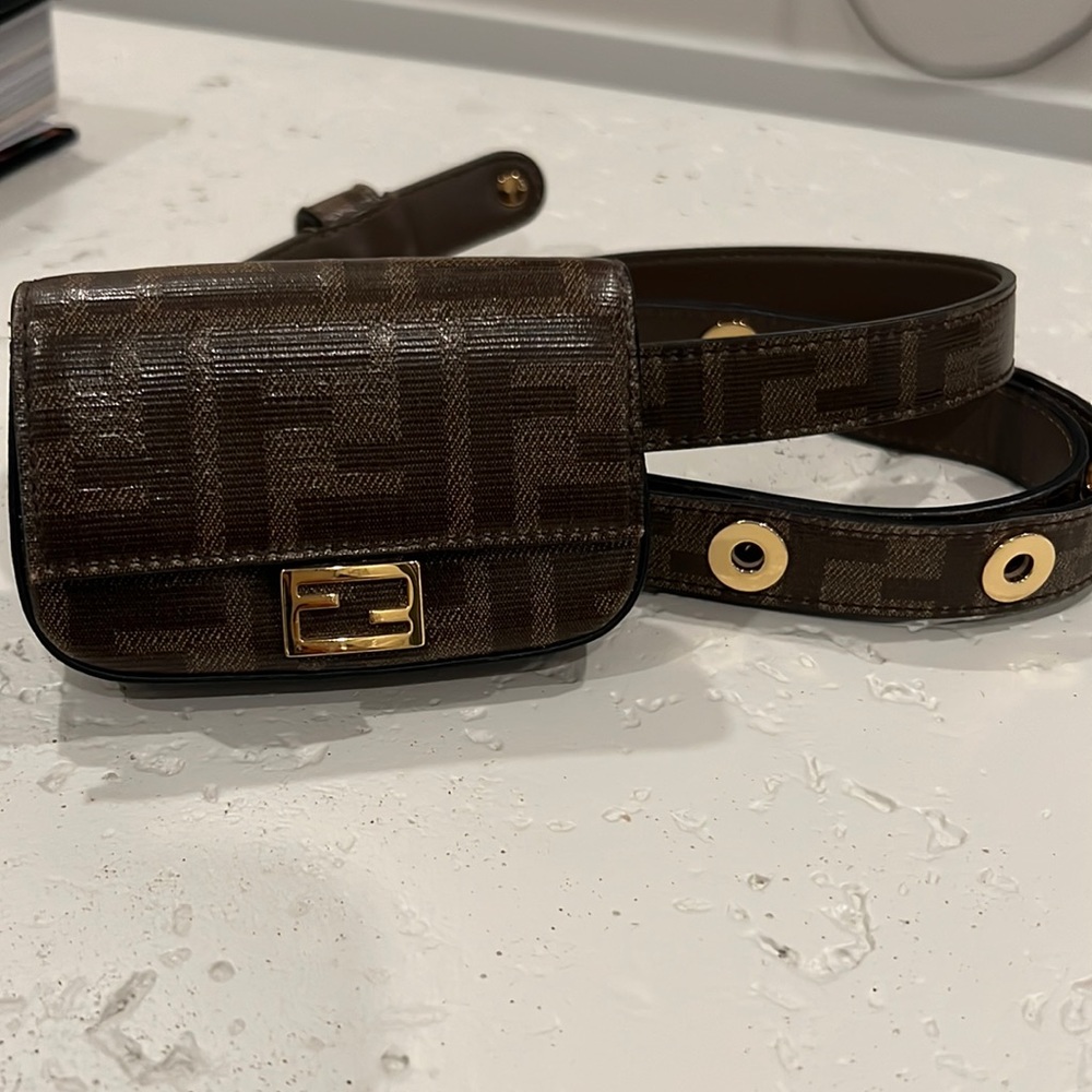 Fendi pouch waist bag